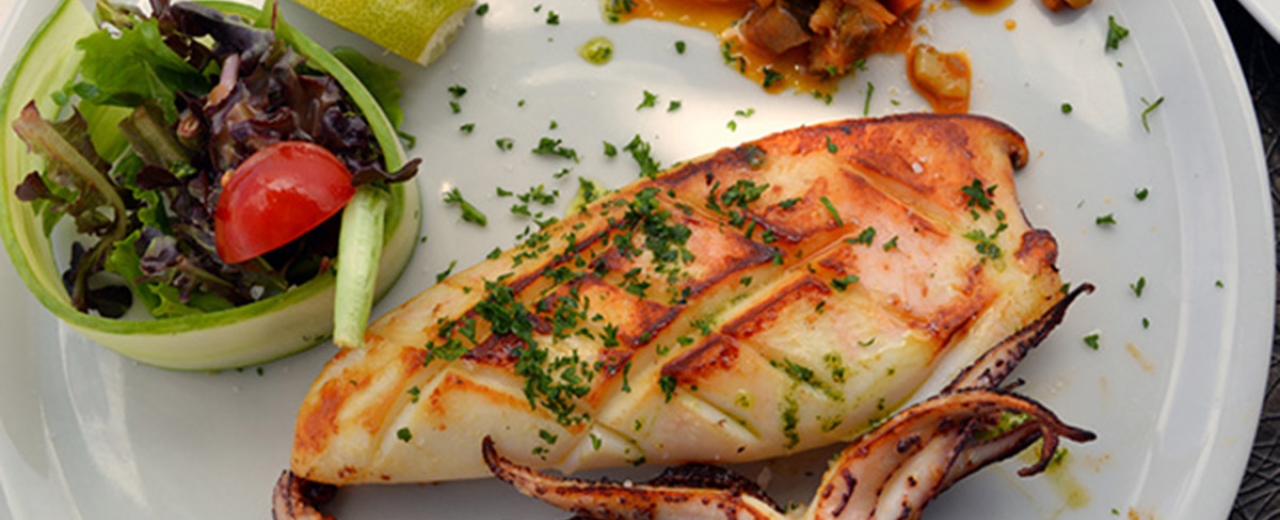 Calamar a la plancha